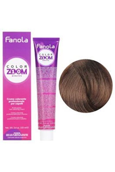 Fanola Vopsea de păr permanentă 7.7 - Color Zoom 10 Minute Blond Șaten 100ml -