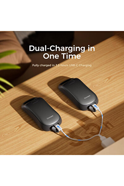 OCOOPA Incalzitoare corporale IP45 Ocoopa, 2x 3000mAh, UT3061-BK