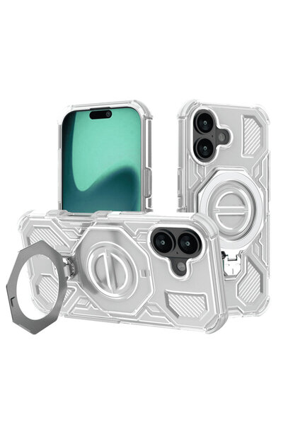 Techsuit iPhone 17 Carbon Shield PRO, λευκό