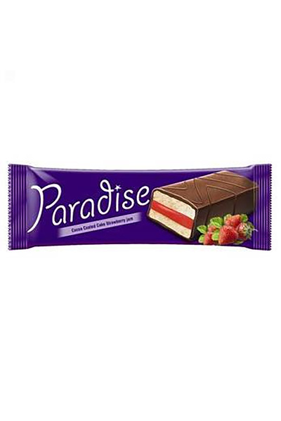 Paradise Strawberry Cream Frosting Cake, box 24 pcs x 25 g,