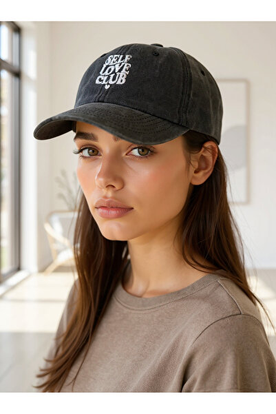 CAP BROS Clubul de dragoste pentru sine, șapcă brodată în stil vintage