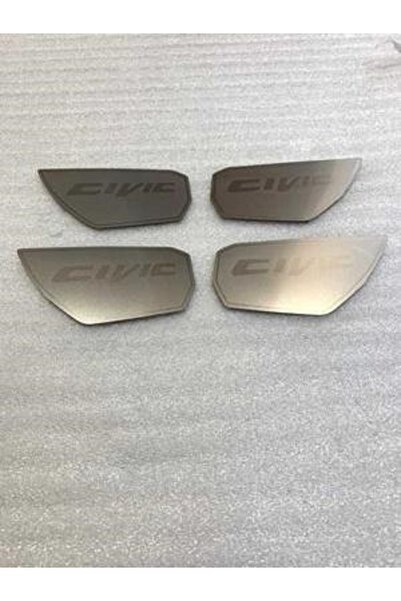 ARTI TUNING Honda - Civic Fc5 2016-2020 Uyumlu İç Kapi Kolu İç Kaplama Gri