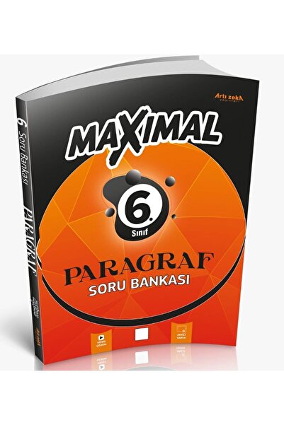 Artı Zeka Yayınları MAXİMAL 6. SINIF PARAGRAF SORU BANKASI