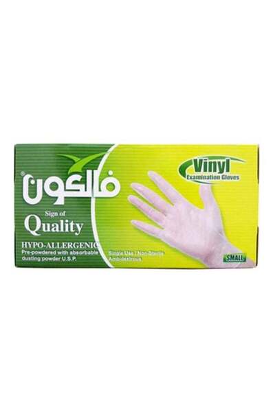 Generic Falcon 100-Piece Vinyl Glove Set Small Small