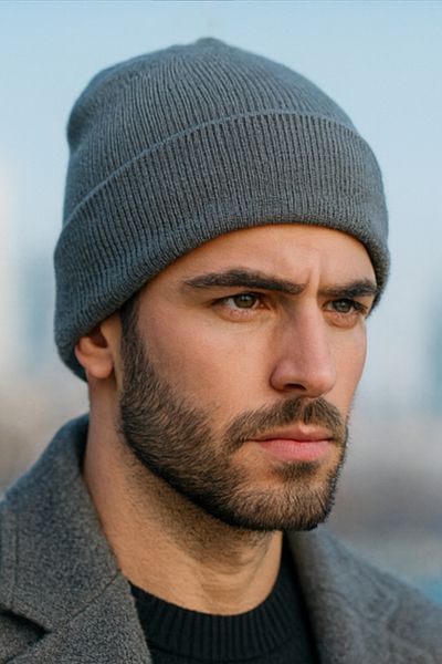 LAGRANZE Premium Basic Plain Men's Beret