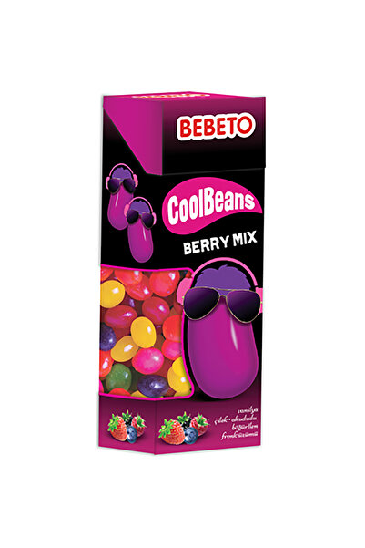 BEBETO Jeleuri cu fructe de pădure, 12 buc x 30 g,