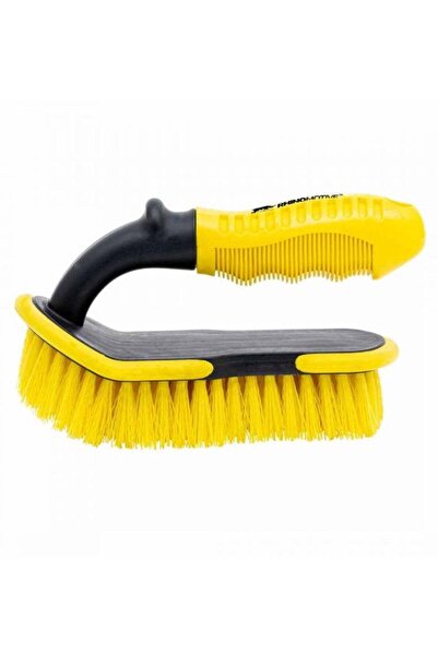 Generic RHINOMOTIVE RHINOMOTIVE Heavy Duty Carpet Brush Yellow and Black 16.5 Cm