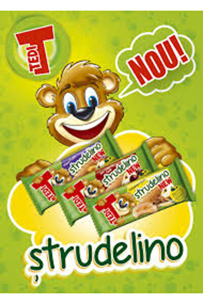 TEDİ Strudelino with Cherries and Apples, 21g x 36 pcs,