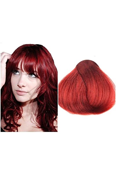 Fanola Vopsea de Par 7.6 Tehnica Permanenta - Χρώμα Κρέμα Ξανθό Rosu Mediu 100ml