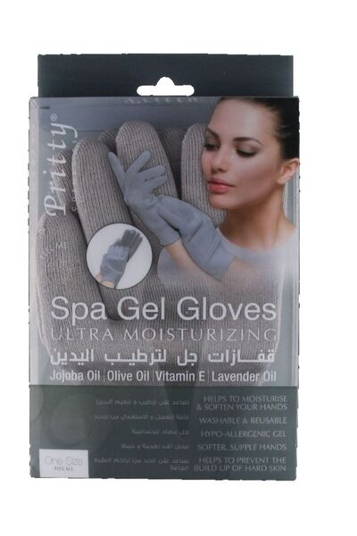 Generic Pritty Spa Gel Hand Gloves Gray