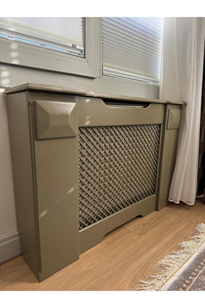 handwood Ahşap Petek Önü Kapama Dresuar Tamamı Çam Ağacından Yeşil Hazeranlı