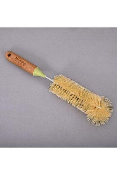 Generic Home Pro HomePro Bottle Brush With Bamboo Handle Eco-Friendly Wooden Brush for Cleaning Baby Bottle