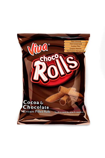 VİVA rolls chocolate, 6 x 100 g