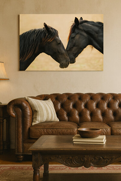 KanvasSepeti Nature Printed Bohemian 70 X 100 Oil Painting Textured High Qual...