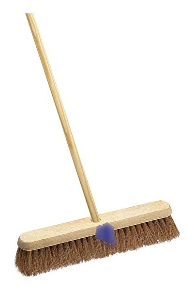 Generic Royal Apex Sweeping Broom Head Soft Or Stiff Bristles For Indoor Or Outdoor Yard Use With Stick 12