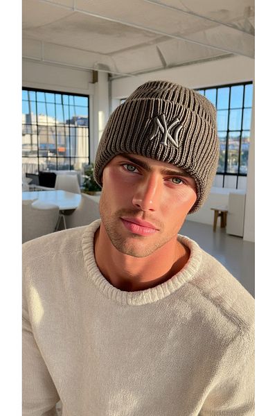 LAGRANZE Premium Men's Folded Embroidered Beret