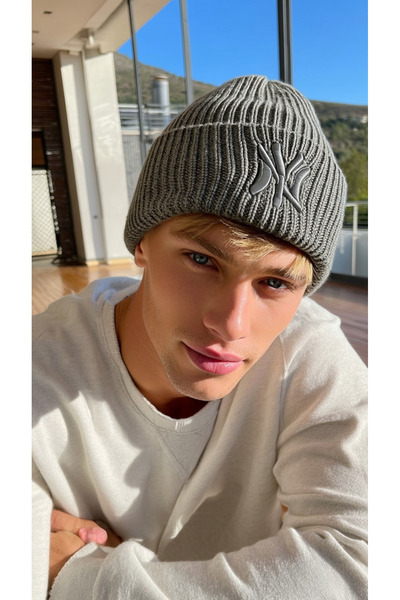 LAGRANZE Premium Men's Folded Embroidered Beret
