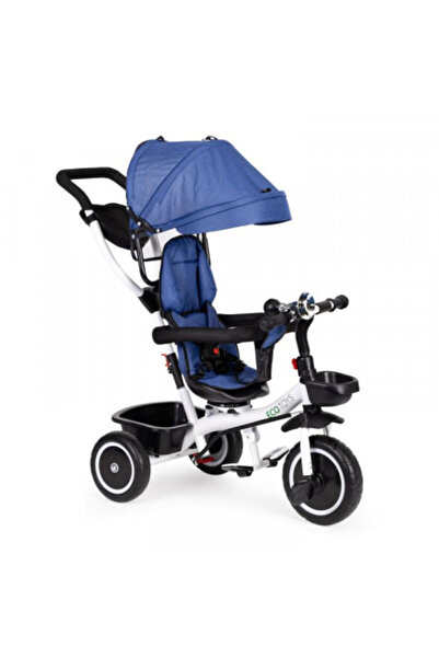Ecotoys Tricicletă pentru copii, Ecotoys, cu scaun rotativ, control parental,...
