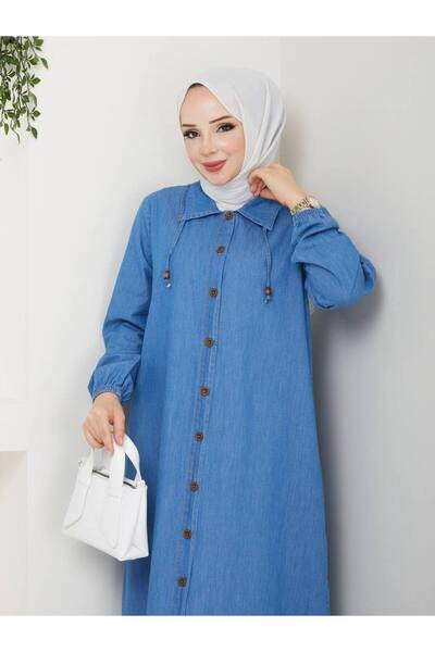 MissPul Găleată de blugi subțiri cu nasturi pentru femei Ferace