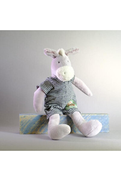 Moulin Roty Barnabe donkey baby plush toy, medium, 0 years+, Moulin Roty
