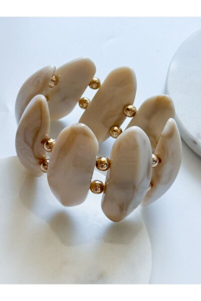 CHARMLUCKY سوار مطاطي من العظم