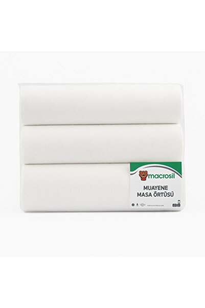MEGASİL مناديل ورقية لطاولة الفحص 50 متر * 6 لفات إجمالي 300 متر