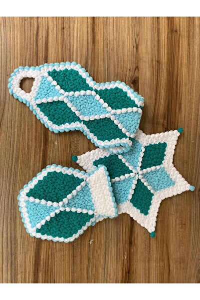 Öztürk Dowry and Bath Washcloth Set Set of 3.