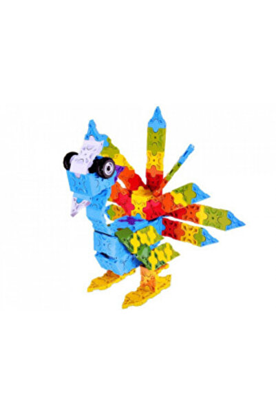 Jokomisiada Set creativ de constructie, Lumea Animalelor, 3 D, 227 de piese