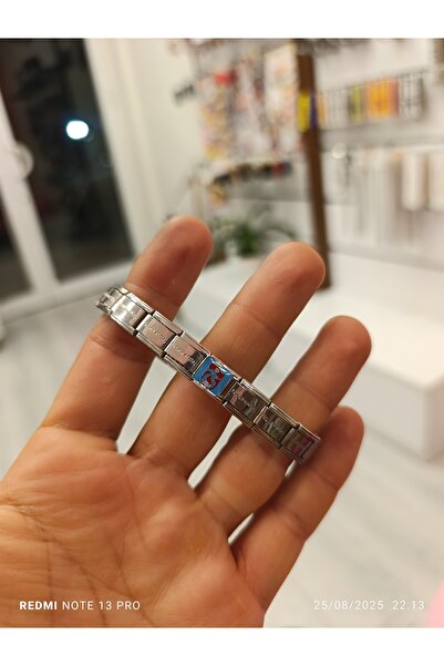 NefArCey Taraftar Charm TS İtalyan Bilekliği- SEVGİLİLER GÜNÜ HEDİYE ÖNERİSİ