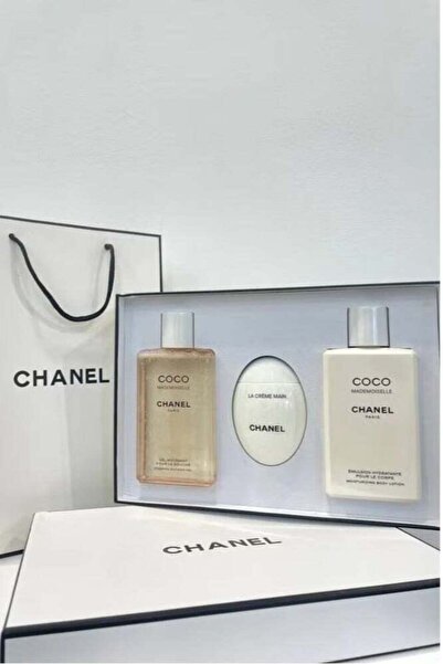 Chanel Coco Set: Shower Gel, Lotion, and Hand Cream