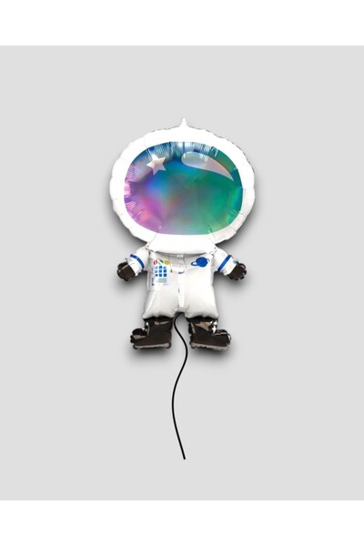 Evabrite Astronaut Foil Balloon Space Themed Birthday Balloon - Birthday Party Ornament