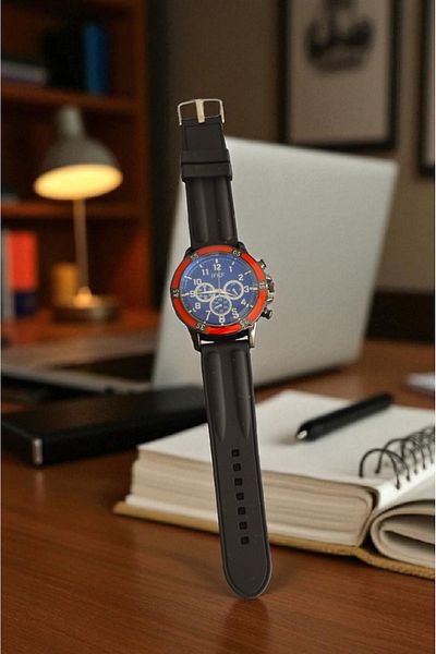 MERTCAN KNİFE Gift Male Wrist Watch with Silicone Cord Box