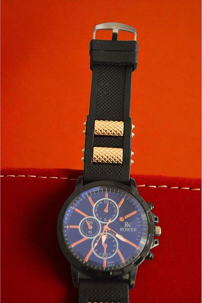 MERTCAN KNİFE Gift Male Wrist Watch with Silicone Cord Box