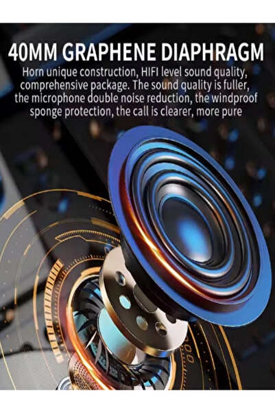 Moxti Y10 5.3 Motosiklet Kask Kulaklık Intercom Işıklı Motorsiklet Intercom