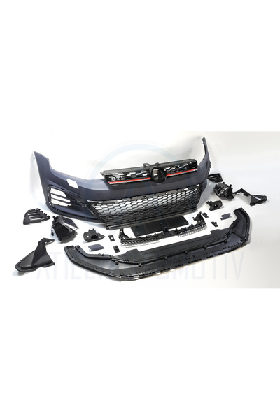 MAP Auto Teile VW GOLF 7 7,5 MK7 12-20 R LİNE ÖN ARKA TAMPON MARŞPİYEL SETİ