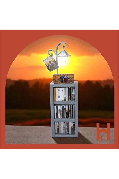 Hediye Kasabası MASAÜSTÜ DEKORATİF MİNİ KÜTÜPHANE VE GECE LAMBASI - PUBG ( Kİ...