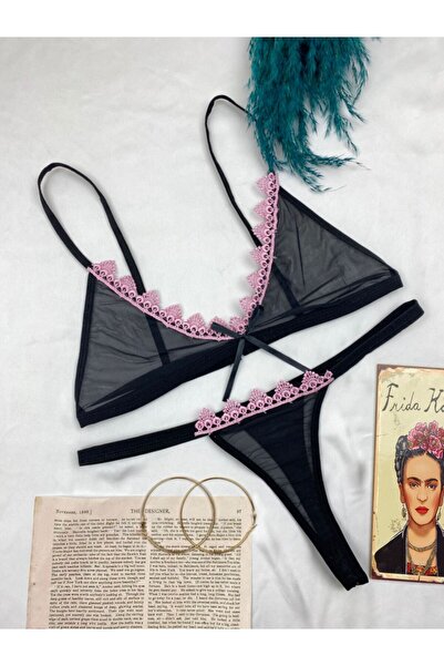 SiaLess Lingerie Women's Bra Panty Set