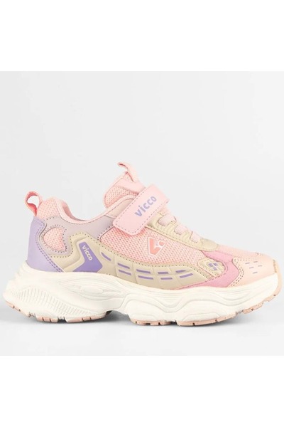 Vicco Tag Orthopedic Children's Sports Shoes Pudra