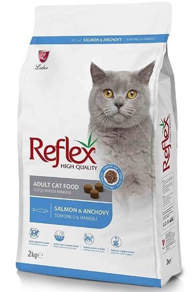 Reflex Somonlu ve Hamsili Yetişkin Kedi Maması 2kg Luxury
