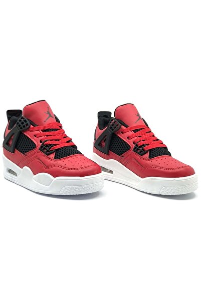 KOCAMANLAR حذاء رياضي رائع للأطفال من طراز Air Max لكرة السلة باللون الأحمر