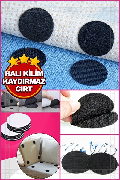 mucit home 1 Adet Halı Kilim Koltuk Örtüsü Kaydırmaz Sabitleyici Cırt Yıkanab...