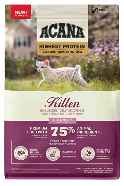 Orijen Acana Kitten Yavru Kedi Maması 1,8kg Luxury