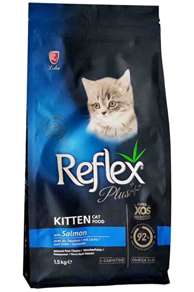 Reflex Plus Kitten Somonlu Yavru Kedi Maması 1,5kg Luxury