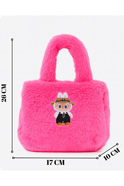 Pretty Yumuşak Peluş Kumaşlı Çocuk El Çantası
