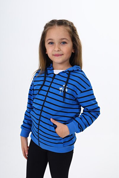 Toontoy Girl's Printed Cardigan