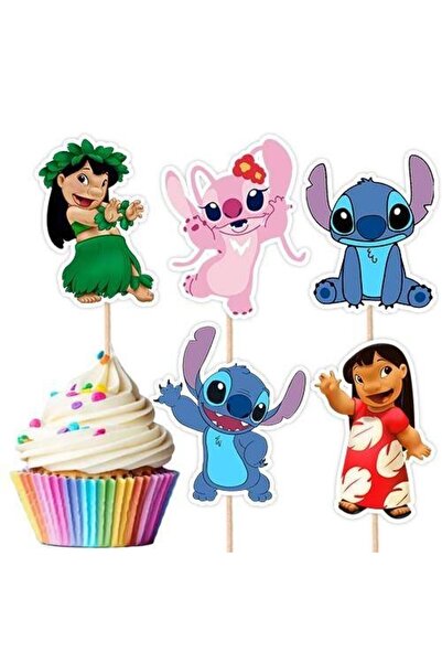 parti show Lilo ve Stitch 10'lu Şekilli Kürdan