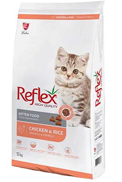 Reflex Kitten Tavuklu Yavru Kedi Maması 15kg Luxury