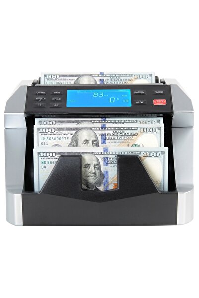 SİGMA MONEY COUNTER Sigma SC85200S Karışık Para Sayma Makinesi - TL - Euro - Usd - Türkçe Sesli Uyarı + Müşteri Ekranı