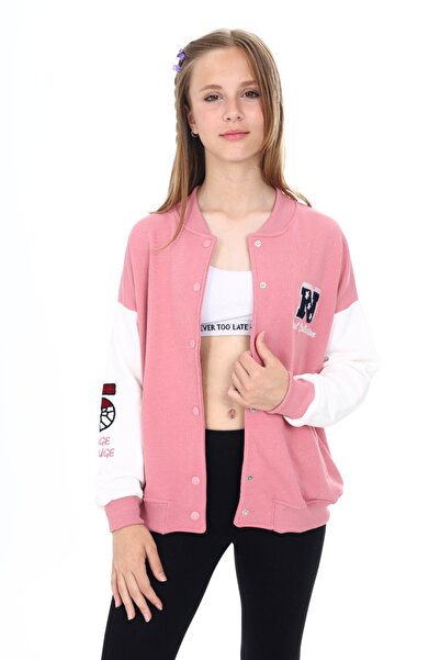 Toontoy Djevojački koledžski ovratnik Kopčanje na drukere Vez bez ramena Štam...