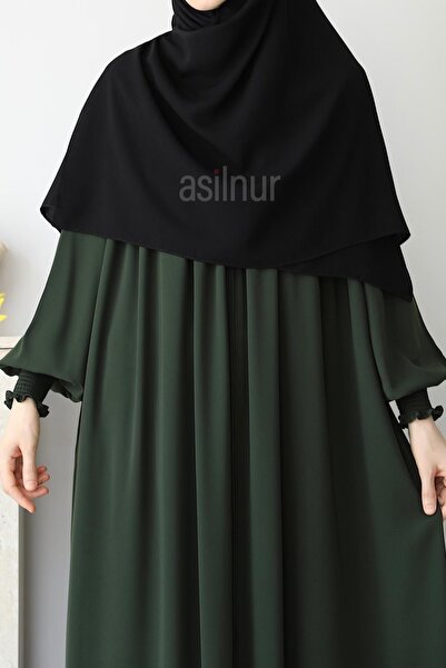 ASİLNUR Elif Large Size Scarf 120X120 Black